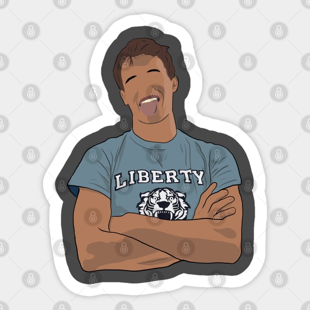 Justin Foley 13 Reasons Why Sticker by Hevding